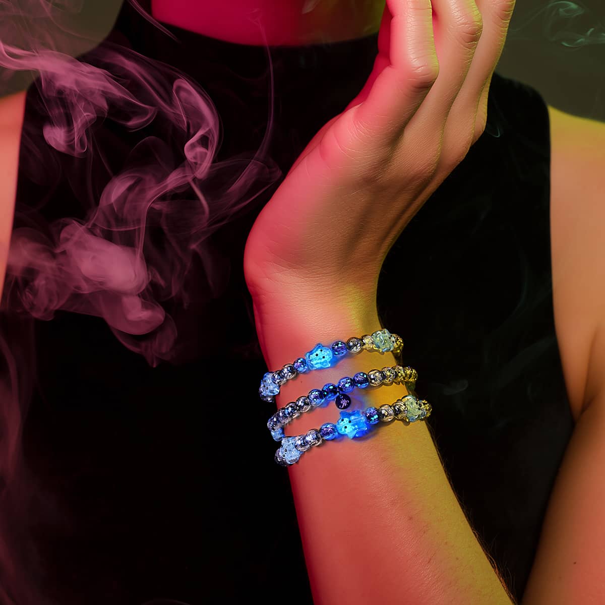 Blue Potion | Firework Glass Ghost Bracelet
