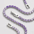 Rhodium x Violet Ombre Crystal | Tennis Club Bracelet