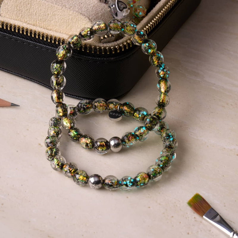 Gilded Potion | Firework Glass Neon Bracelet