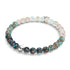 Greyscale Ombre | 6mm Firefly Glass Bracelet