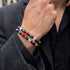 Mosaic Micro Hearts | Crystal Millefiori Bracelet