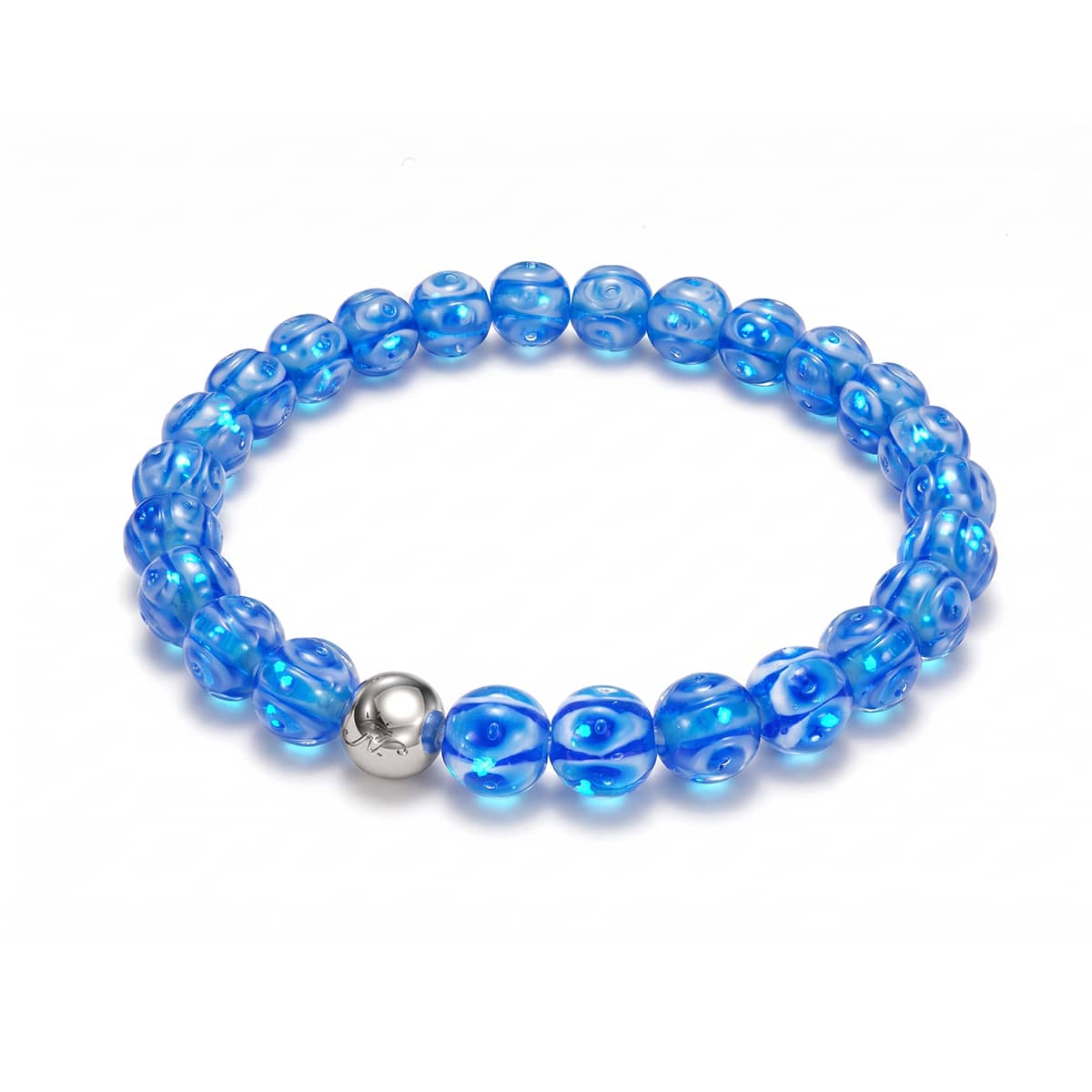 Mediterranean Wave | Firefly Glass Tide Bracelet