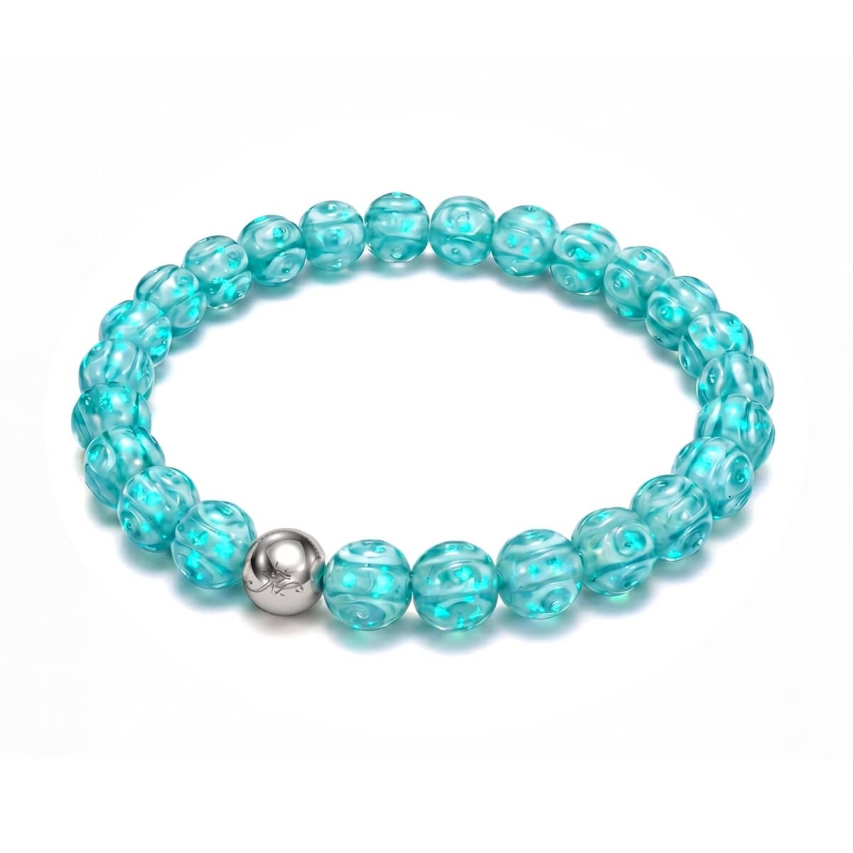 Teal Wave | Firefly Glass Tide Bracelet