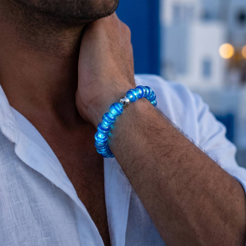 Sapphire Sorbet | Firework Glass Sugar Bracelet