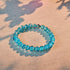 Teal Candy | Firework Glass Sugar Bracelet