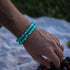 Teal Candy | Firework Glass Sugar Bracelet
