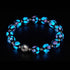 Blueberry | Firefly Glass Tulip Bracelet
