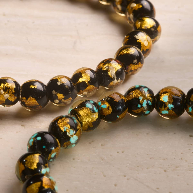 Golden Eclipse | Lunar Glass Bracelet
