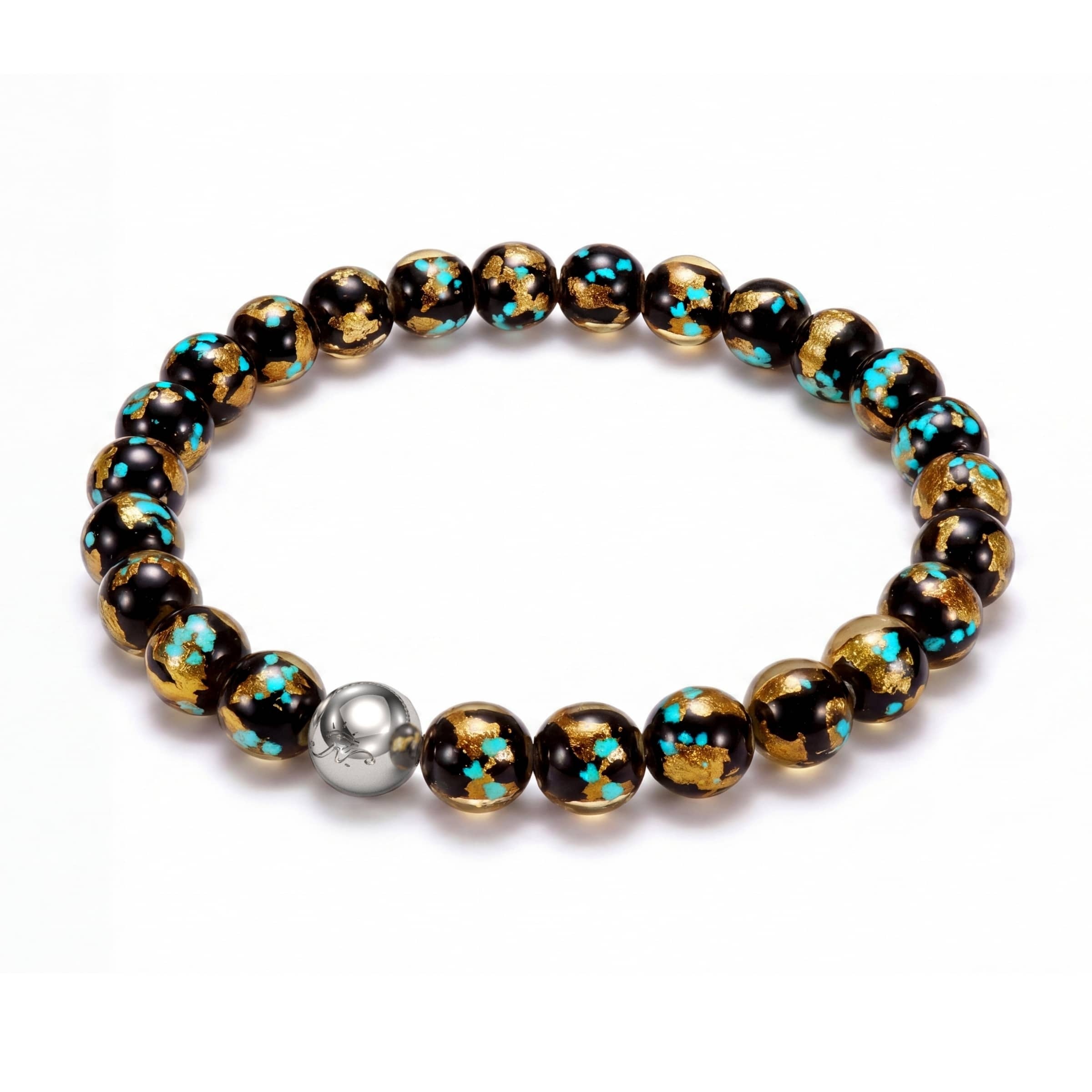 Golden Eclipse | Lunar Glass Bracelet