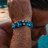 Teal Eclipse | Lunar Glass Bracelet