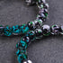 Black | Firefly Glass Bloomswirl Bracelet