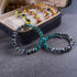 Black | Firefly Glass Bloomswirl Bracelet