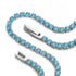 Topaz Crystal x Rhodium | Tennis Club Bracelet