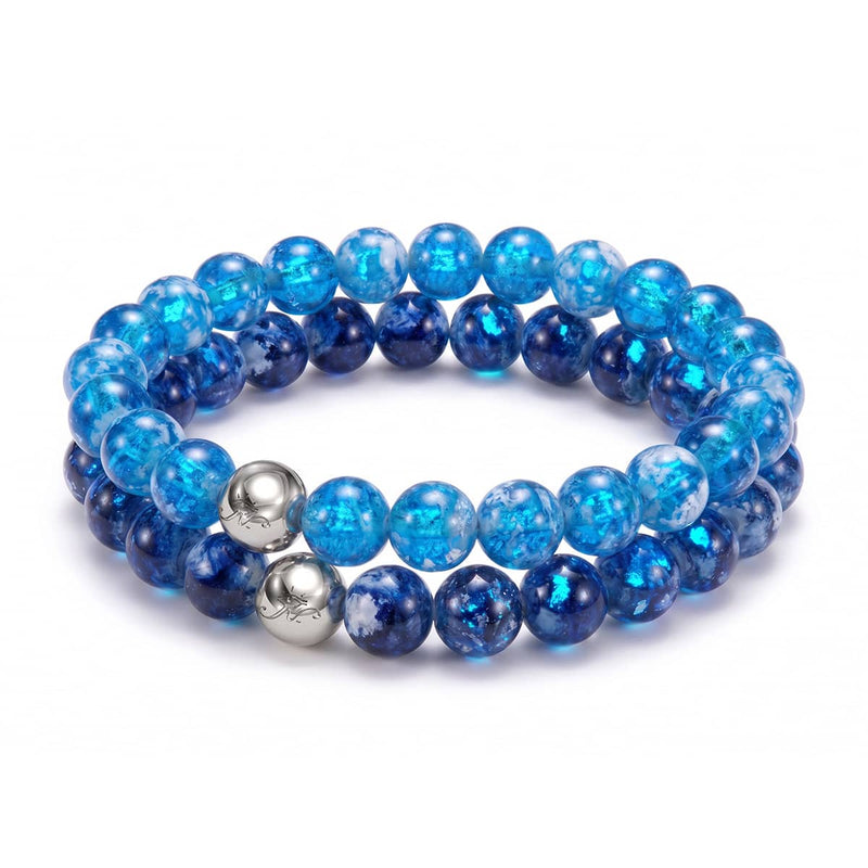 Indigo Heirloom | Firefly Glass Porcelain 2-Set