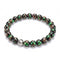 Obsidian | .925 Sterling Silver | Firefly Glass Bracelet