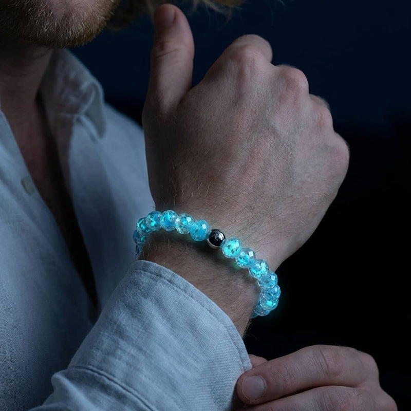 Sapphire Cloud | Firefly Glass Diamonds Bracelet
