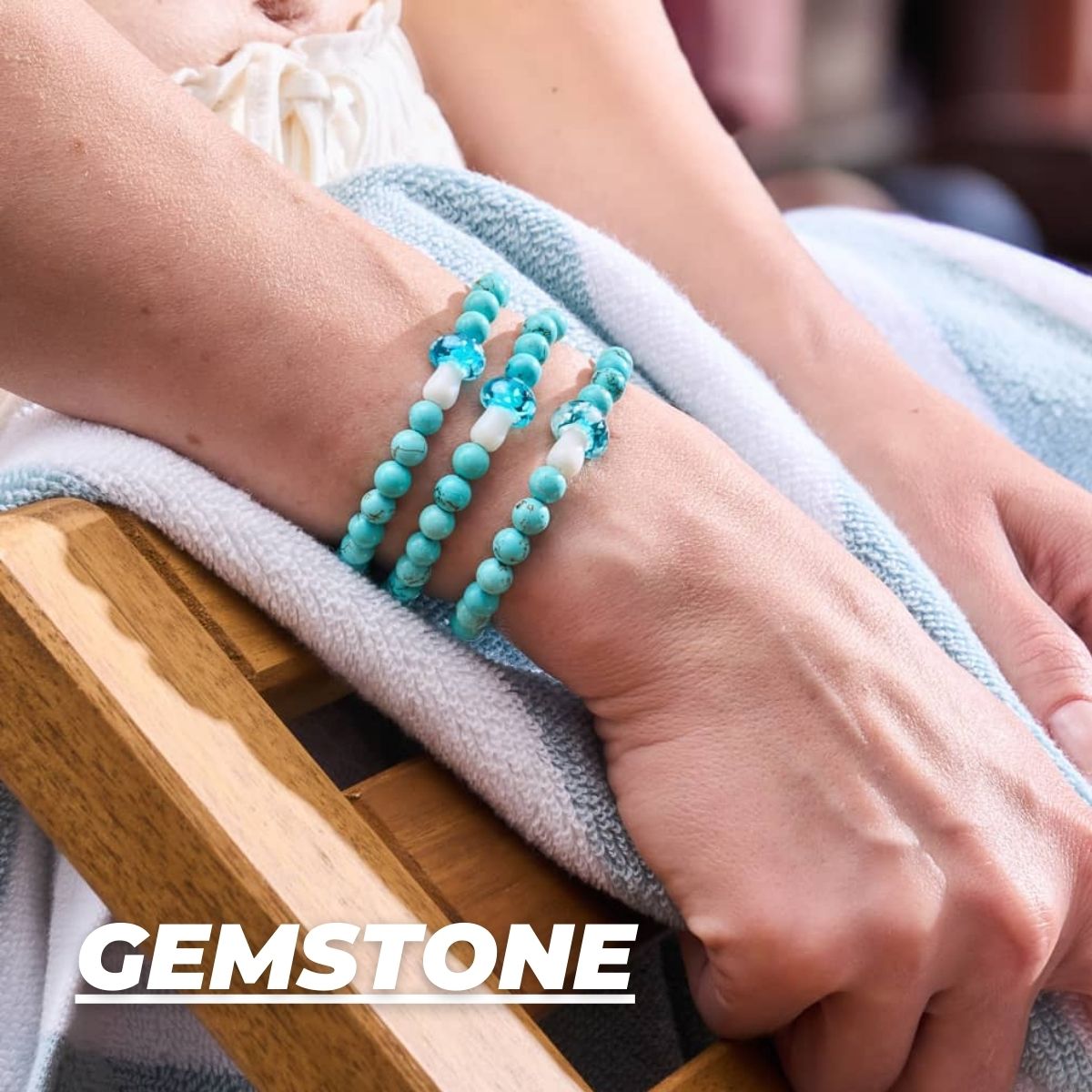 GEMSTONE STRETCH BRACELETS