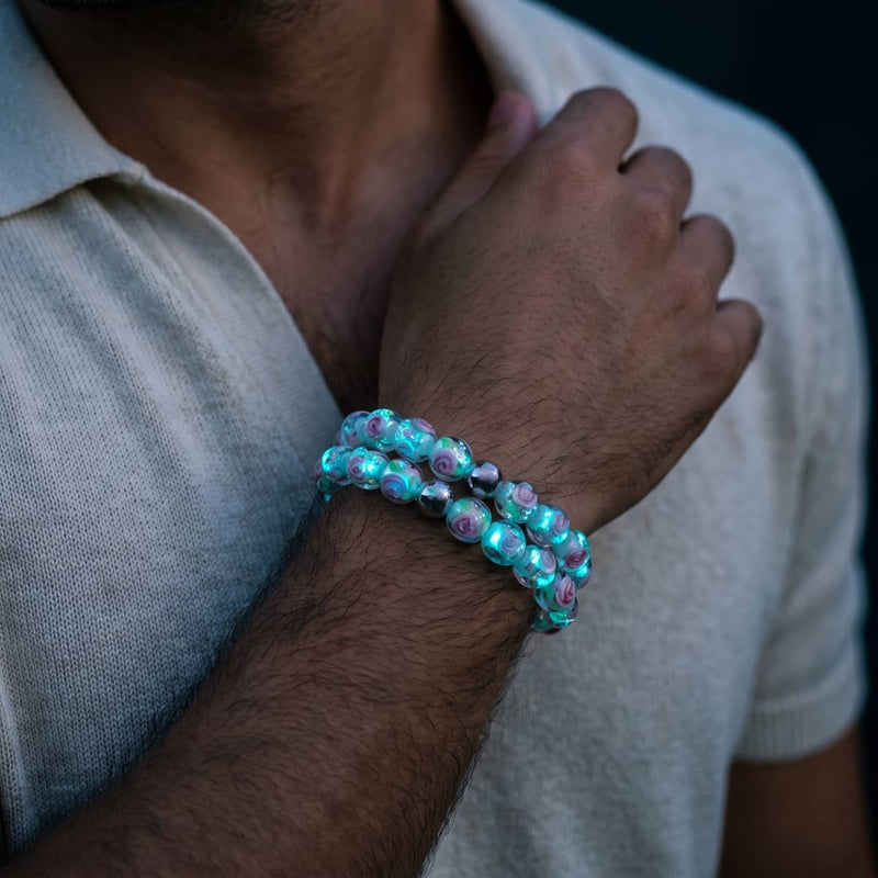 Lunafiore | Firework Glass Garden Bracelet
