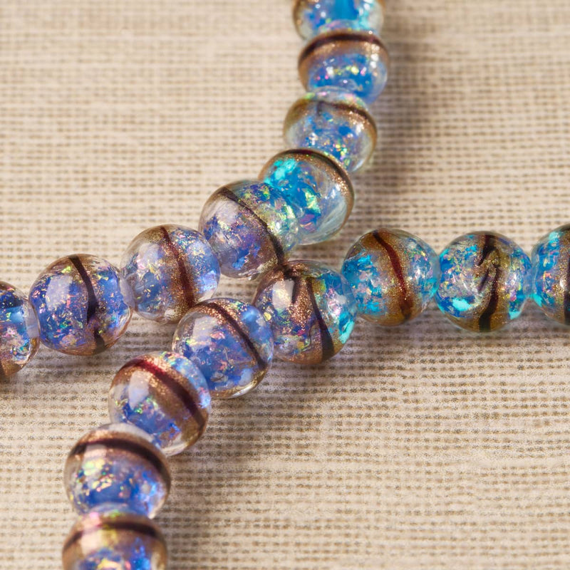 Caspian Blue | Tiger Glass Bracelet