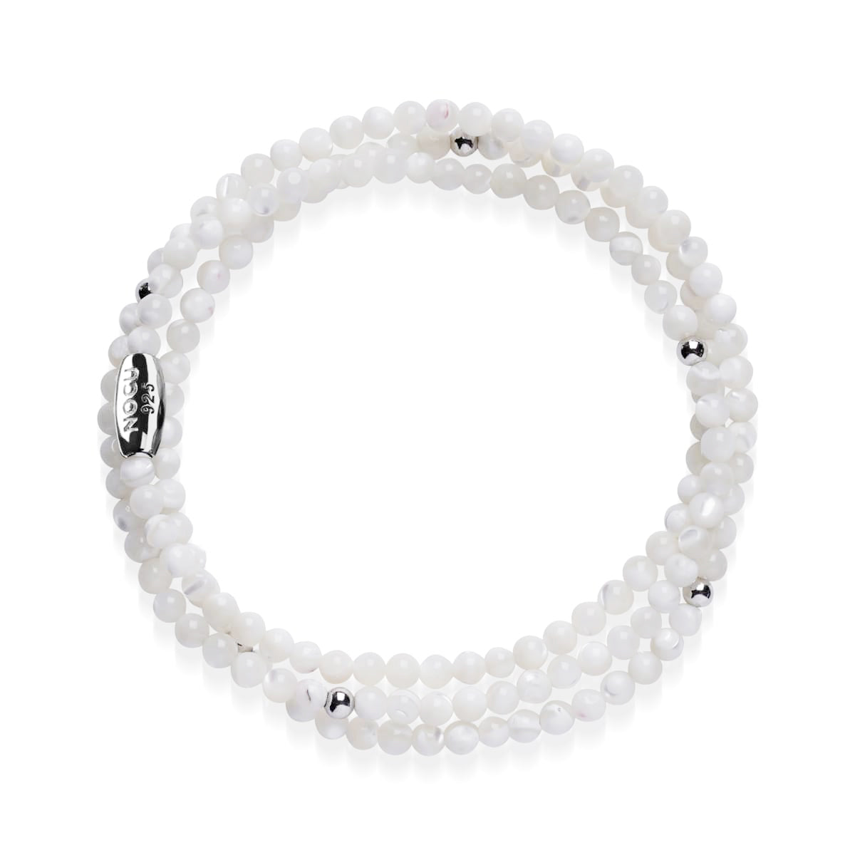 Pearlescent Jasper | .925 Sterling Silver | Gemstone Wrap