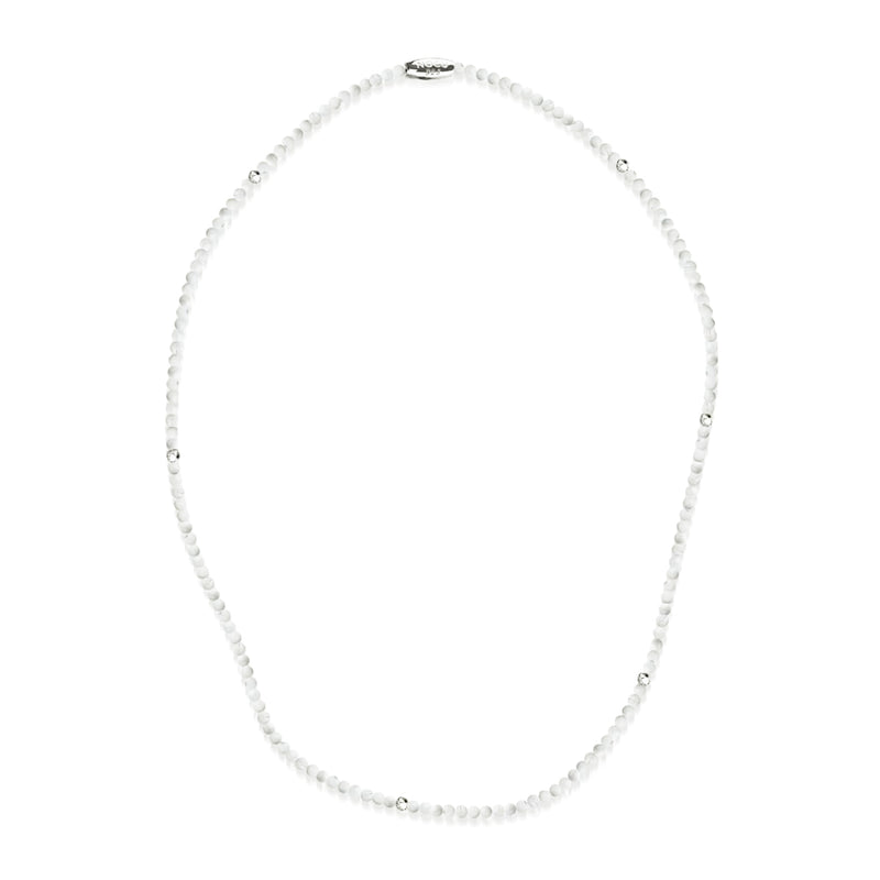 Pearlescent Jasper | .925 Sterling Silver | Gemstone Wrap