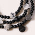Luck in the Dark | Gunmetal | Clover Essence Bracelet