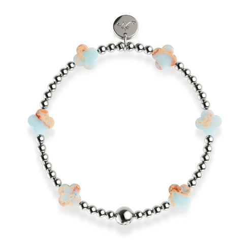 Misty Meadow | Silver | Clover Essence Bracelet