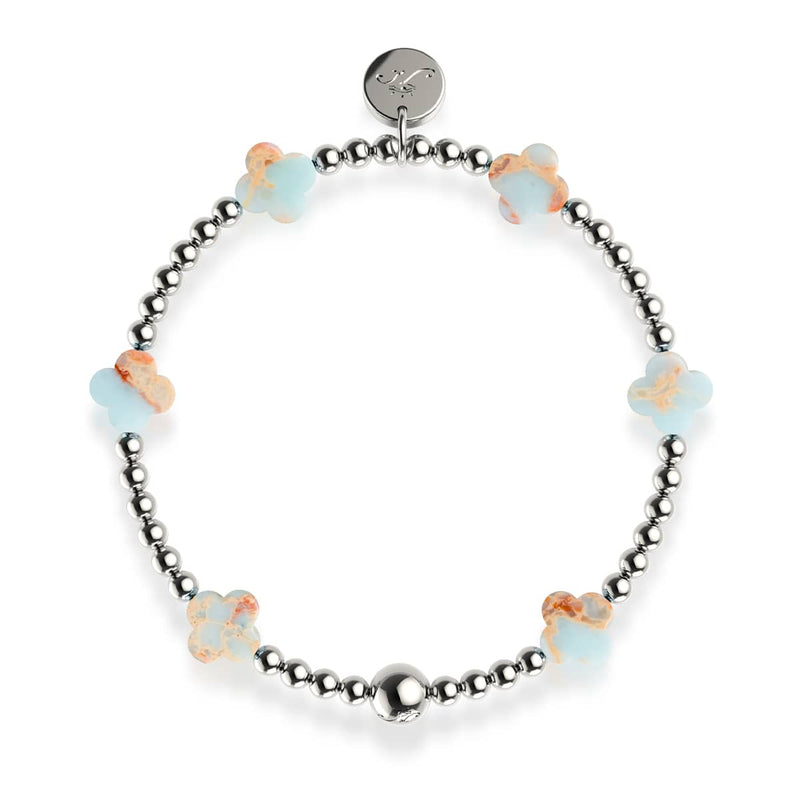 Misty Meadow | Silver | Clover Essence Bracelet