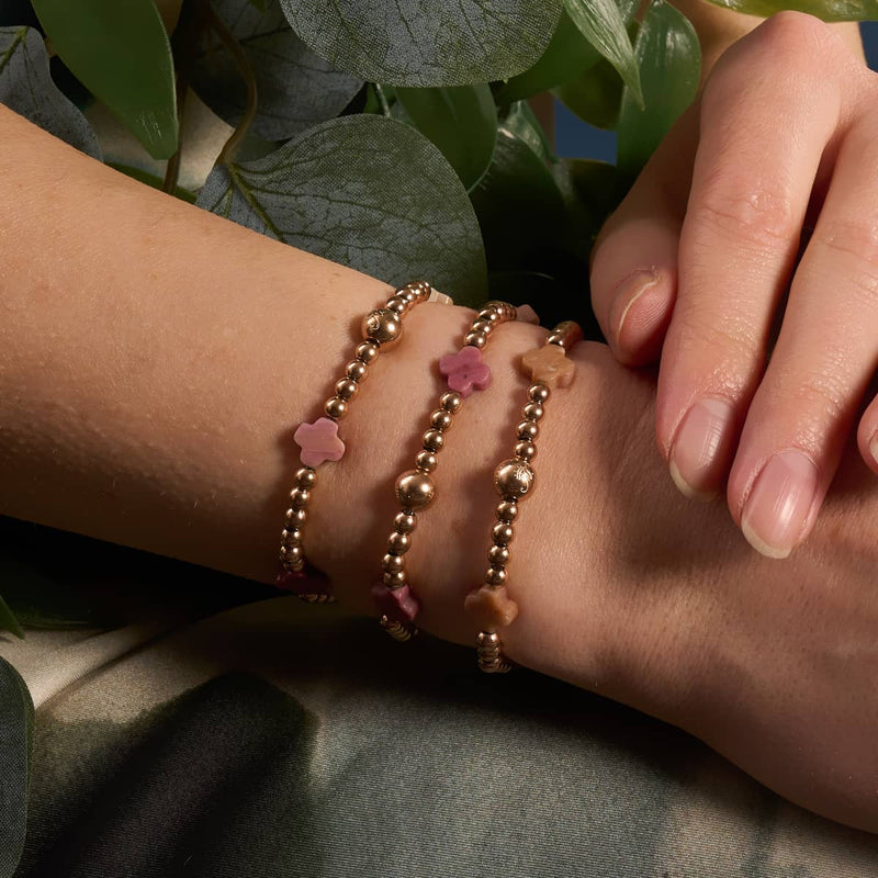 Shamrock Blossom | Rose Gold | Clover Essence Bracelet