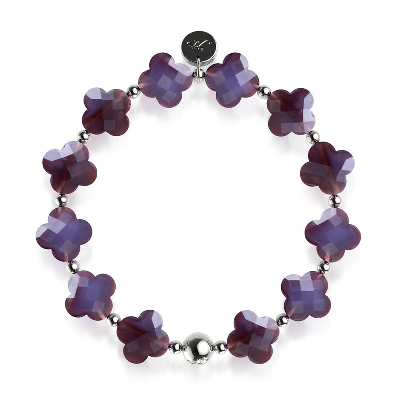 Violet Spring | Clover Bracelet
