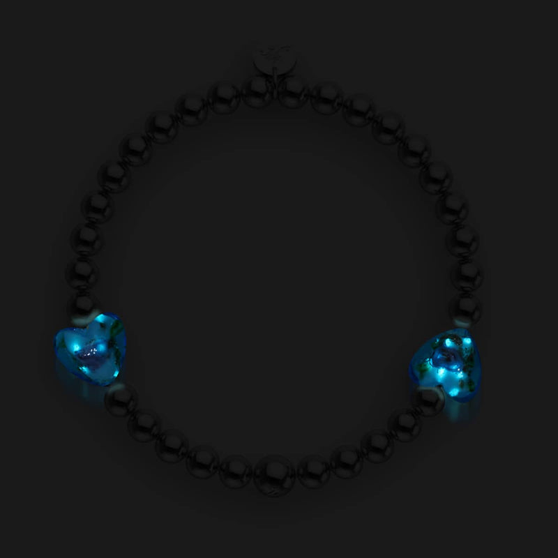 Aquamarine Garden | Glowing Hearts Essence Bracelet