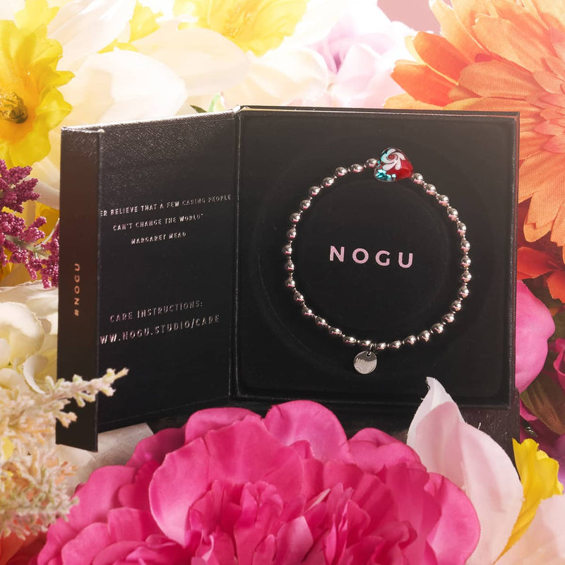 Crimson Swirl | Glowing Heart Essence Bracelet