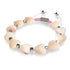 Rosé Heartstring | Crystal Macrame Bracelet