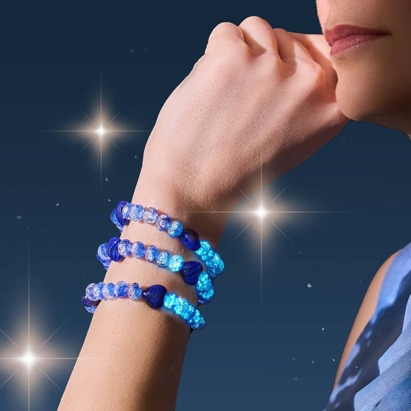 Ultramarine | .925 Sterling Silver | Glowing Gradient Hearts Bracelet
