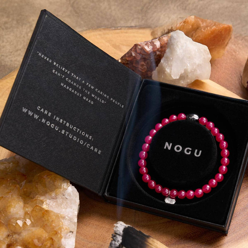 AAA Ruby | .925 Sterling Silver | Gemstone Bracelet