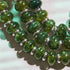 Olive Agate | Abacus Gemstone Bracelet