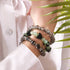 Black x Green Aventurine | .925 Sterling Silver | Berry Bracelet