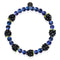 Blue x Midnight Blue Pearl | .925 Sterling Silver | Berry Bracelet