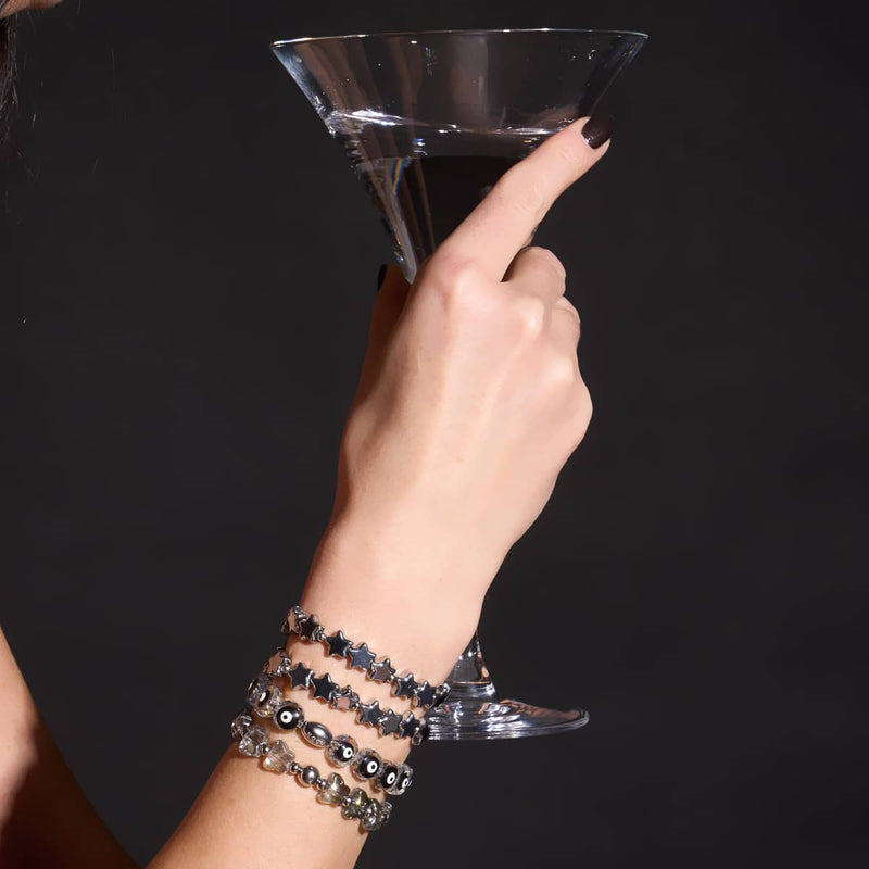 Olive Monarch | Silver | Butterfly Bracelet