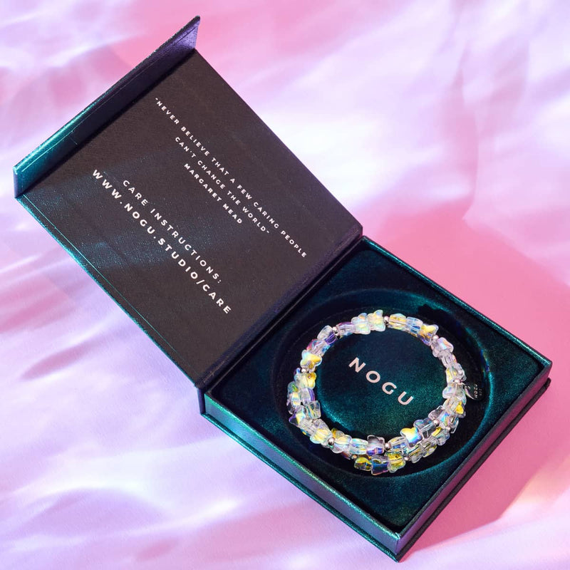 Unicorn White | .925 Sterling Silver | Butterfly Wrap