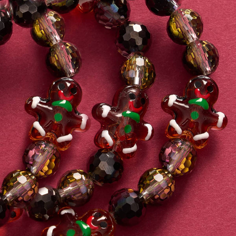 Hazelnut Gingerbread | Silver | Chocolate Prisma Bracelet