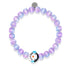 Jack Frost | Silver | Purple Selenite Bracelet