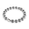Black | .925 Sterling Silver | Crystal Evil Eye Bracelet