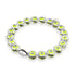 Green | .925 Sterling Silver | Crystal Evil Eye Bracelet