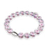 Pink | .925 Sterling Silver | Crystal Evil Eye Bracelet