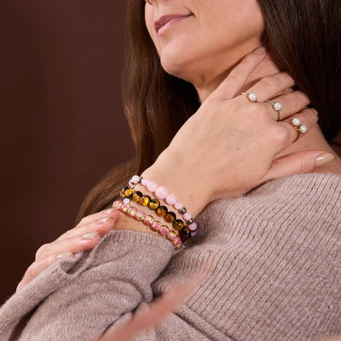 Silk Hibiscus | Dreamscape Opal Cascade Bracelet