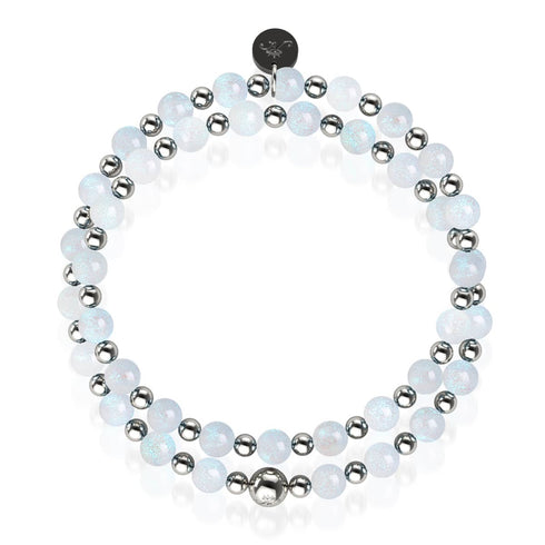 Glittering Snowfall | Dreamscape Opal Wrap