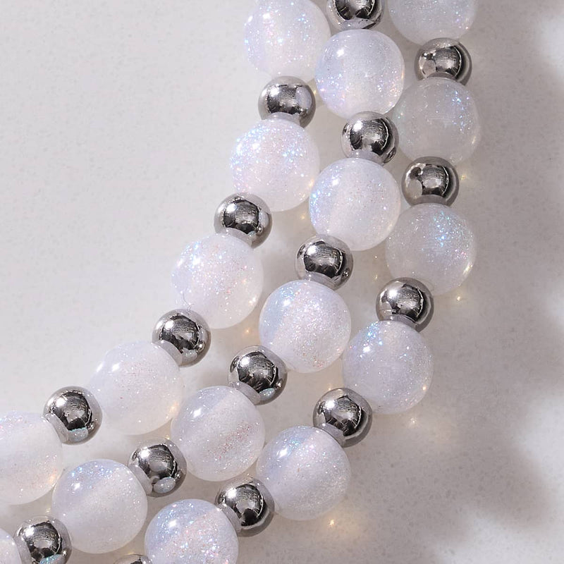 Glittering Snowfall | Dreamscape Opal Wrap