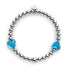 Aquamarine | Firefly Glass Hearts Essence Bracelet