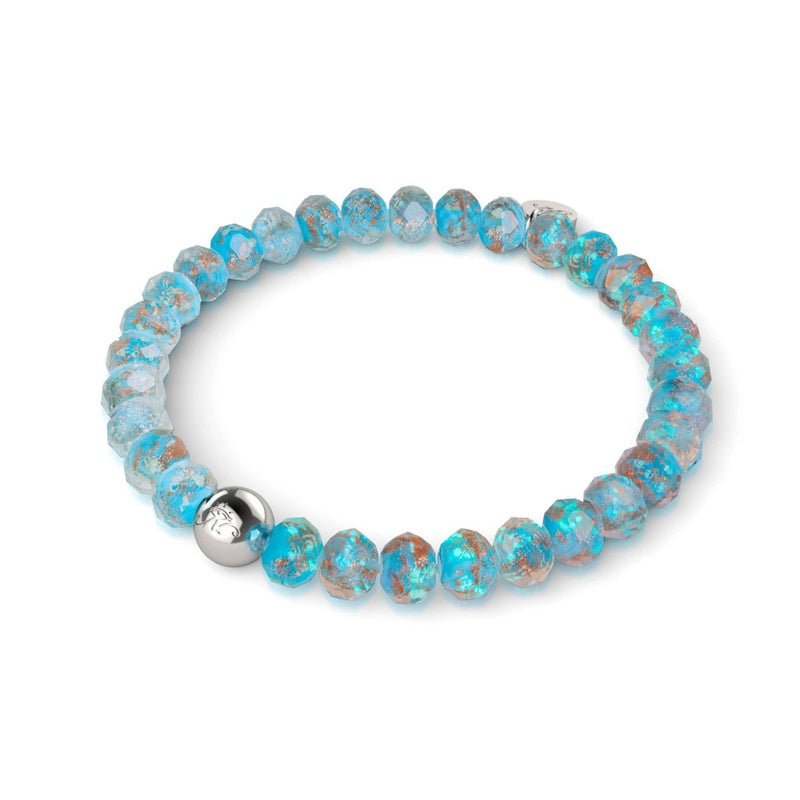 Cerulean | Firefly Glass Diamonds Bracelet